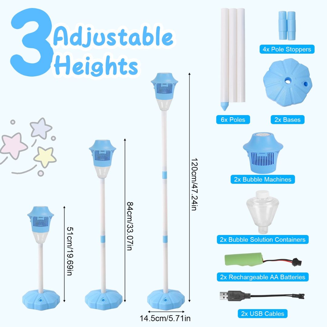 BubbleLamp™ Automatic Streetlight Bubble Maker